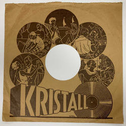 Original Kristall Cover fr 25er Schellackplatten A2 B