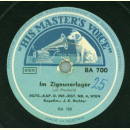 Rgts.-Kap. d. INf.-Rgt. Nr. 4, Wien: Kapellmeister J. K. Richter - Schönfeld-Marsch / Im Zigeunerlager