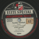 Horst Winter und das Wiener Tanzorchester - Bimbo / Rumba Tambah