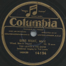 Ted Lewis & his Band - The Sweetheart of sigma chi / Good Night