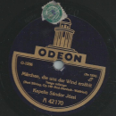 Odeon-Tanz-Orchester / Kapelle Sándor Józsi - Adieu Mimi / Märchen, die uns der Wind erzählt 