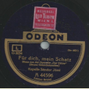 Kapelle Sándor Józsi - Fräulein, wie kann man nur so treu sein? / Für dich, mein Schatz