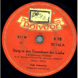 Club Indonesia / Club Italia - Steig in das Traumboot der Liebe / Wie wärs
