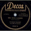Charlie Barnet and his Orchestra - Washington Whirligig / Oh miss Jaxson