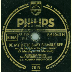 Doris Day & The Norman Luboff Choir - Just One Girl / Be My Little Baby Bumblebee