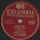 Xavier Cugat and his Orchestra - The peanut Vendor / Mama Inez
