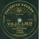 Favorite-Orchester - Ballsirenen / Vilja-Lied