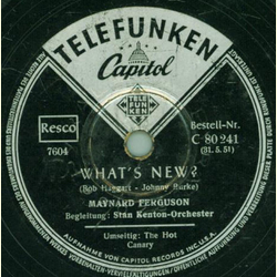 Maynard Ferguson tp, Stan Kenton Orchestra - The Hot Canary / Whats New?