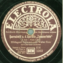 Hildegard Erdmann und Walter Ecsy - Querschnitt aus der Operette "Zigeunerliebe"