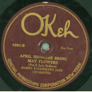 Green Brothers Novelty Band / Harry Radermans Jazz Orchestra - Wyoming / April, Showers bring May Flowers