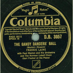 Frankie Laine, The Norman Luboff Choir - When youre in Love / The Gandy Dancers Ball