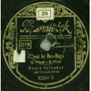 Henry Salvador - Comme Jaimais / Cest le Be Bop
