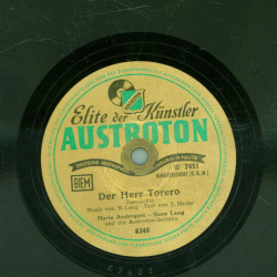 Maria Andergast, Hans Lang - Der Herr Torero / Song aus Haiti