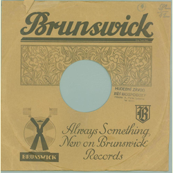 Original Brunswick Cover fr 25er Schellackplatten A5 C