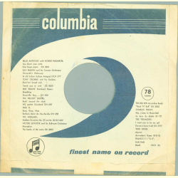 Original Columbia Cover für 25er Schellackplatten A10 A