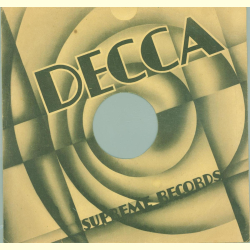 Original Decca Cover für 25er Schellackplatten A5 B