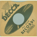 Original Decca Cover für 25er Schellackplatten A35 B