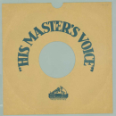 Original HMV Cover für 25er Schellackplatten A10 B