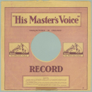 Original HMV Cover für 25er Schellackplatten A27 B