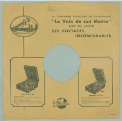 Original HMV Cover für 25er Schellackplatten A28 C