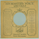 Original HMV Cover für 25er Schellackplatten A33 B