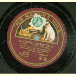 Jack Hylton - Stepping Out / Lonesome Little Doll