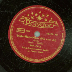 Rita Paul - Nein - Nein - Nein / Bim-Bam-Bum
