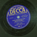 Andy Kirk - How can we be wrong? / How much do you mean to me?