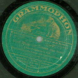 "Grammophon"-Orchester - Vom Rhein zur Donau, I. Teil / II. Teil