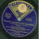Peter Anders - Gondellied / Freunde, vernehmt die Geschichte