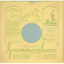 Original Grammophon Cover für 25er Schellackplatten A27 C
