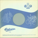 Original Odeon Cover für 25er Schellackplatten A12 B