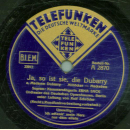 Erna Sack - Ich schenk mein Herz nur dem allein / Ja so ist sie die Dubarry