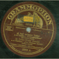Carmen Lahrmann - a) Auf meinem Teller b) Polly-Wolly Doodle / a) Wenn ich erst komm  b) Schlafliedchen (Bei dir bin ich fröhlich)