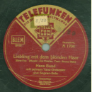 Eric Helgar - Am Kamin / Liebling mit dem blonden Haar