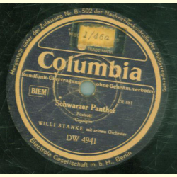 Willi Stanke mit seinem Orchester - Schwarzer Panther / Gib mir einen Kuß durchs Telefon
