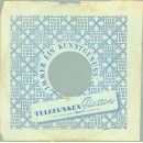 Original Telefunken Cover für 25er Schellackplatten A6 B