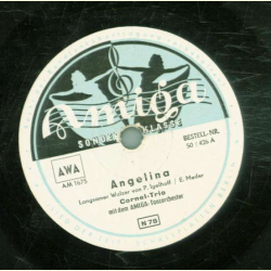 Cornel-Trio - Angelina / Es ist so wunderschön