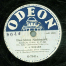 Generalmusikdirektor Fritz Lehmann - Eine kleine Nachtmusik I. bis IV. Satz (2 Platten)