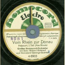 Großes-Homocord-Orchester mit Solo: Richard Bitterauf und...