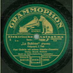 Paul Godwin mit seinem Künstler Ensemble - La Bohème, Potpourri 