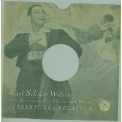 Original Telefunken Cover für 25er Schellackplatten A11 C