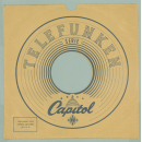 Original Telefunken Cover für 25er Schellackplatten A15 B