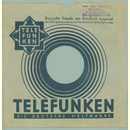 Original Telefunken Cover fr 25er Schellackplatten A23 B