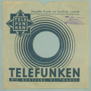 Original Telefunken Cover für 25er Schellackplatten A23 B