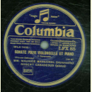 MM. Maurice Marechal - Sonate Pour Violoncelle et Piano (2 Records)