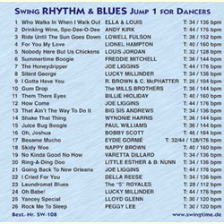 Swing Rhythm &  Blues Jump For Dancers VOL.1