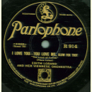 Edith Lorand - You are my Hearts Delight / I love you- you love me