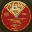 Adalbert Lutter- Zärtlich eine Weise klingt / Eine Serenade klingt bei Nacht durch Vendedig so süß