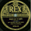 Jay Wilbur and his Band - Solitude / When Day is Done